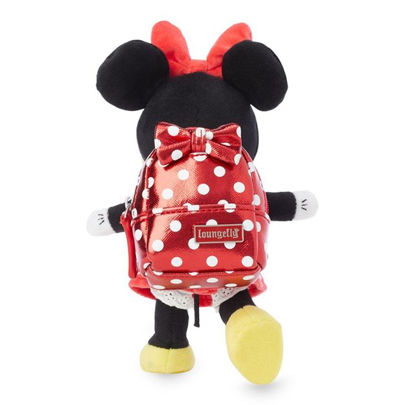 Disney nuiMOs Loungefly Minnie Mouse Red Polka Dot Backpack - Picture 3 of 12